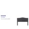 Flash Furniture Cambridge Headboard, Queen, Gray Fabric HG-HB1708-Q-DG-GG - alternate 5